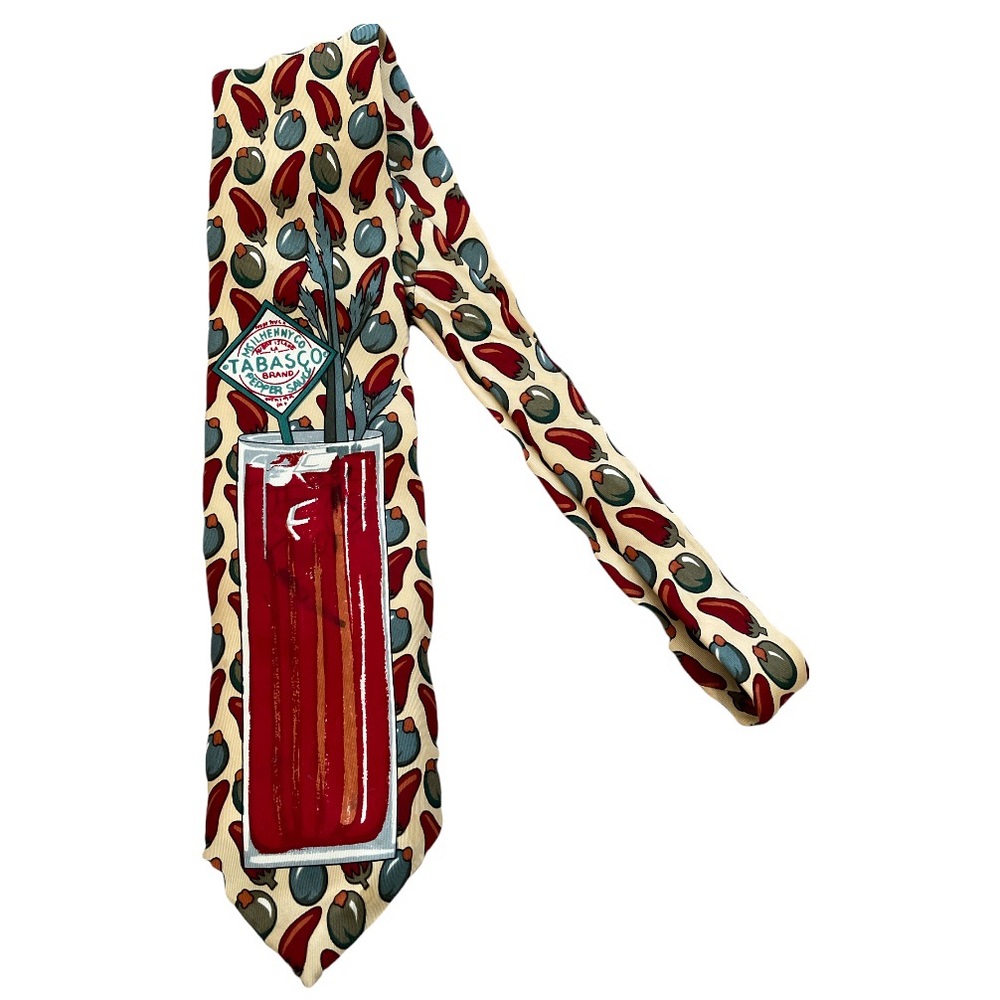 Tabasco Mens Silk Tie